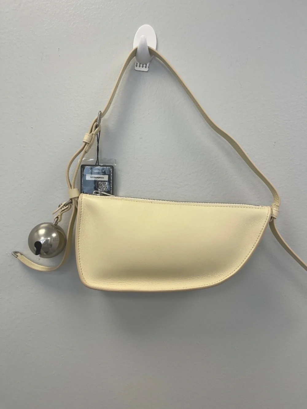 Burberry Shield Mini Leather Shoulder Bag - Preowned